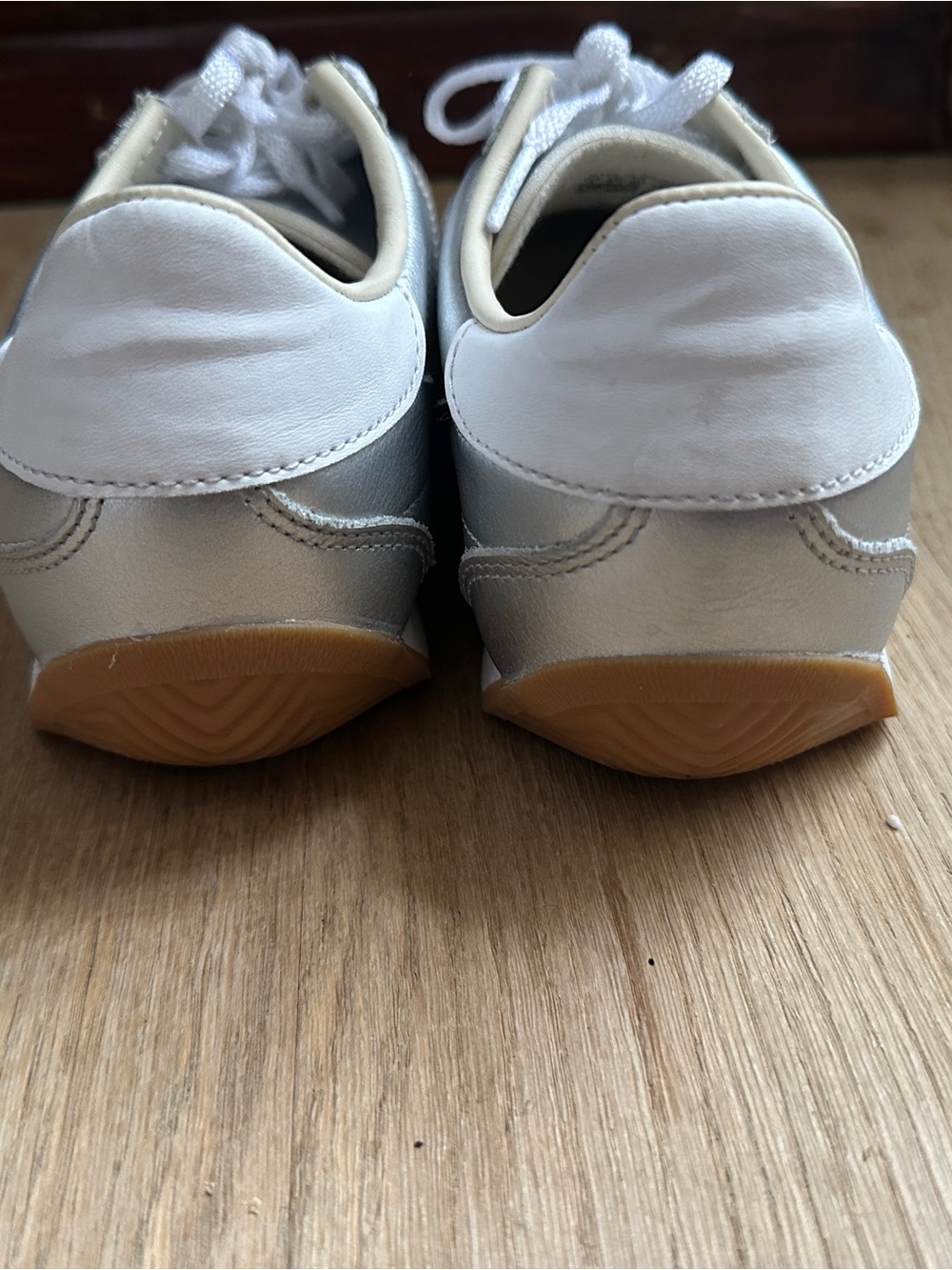 Adidas Country OG 'Silver Metallic' Sneakers - Size 7 (EU 38 2/3) Robot - Picture 4 of 9